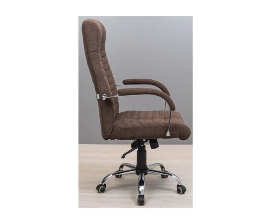 Офисное кресло Richman Атлант Хром П1 M-2 (Anyfix) Кожа Люкс комбо Шоколад (R00000049261), изображение 3 Офисное кресло Richman Атлант Хром П1 M-2 (Anyfix) Кожа Люкс комбо Шоколад (R00000049261), изображение 3