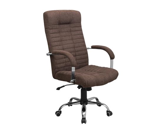 Офисное кресло Richman Атлант Хром П1 M-2 (Anyfix) Кожа Люкс комбо Шоколад (R00000049261)