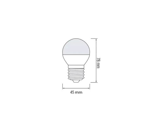 Лампочка Horoz ELITE SMD LED 6W 4200K Е27 480Lm (YT18146), изображение 2 Лампочка Horoz ELITE SMD LED 6W 4200K Е27 480Lm (YT18146), изображение 2