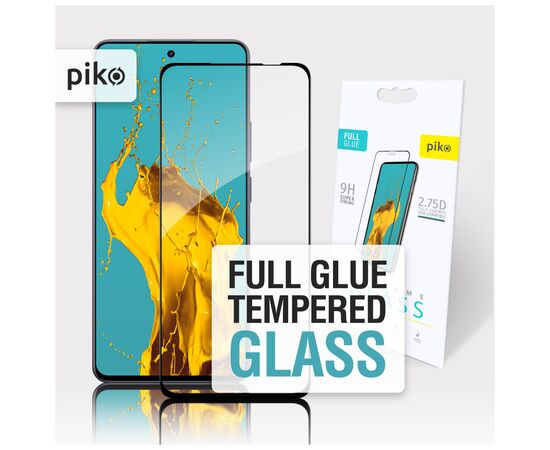 Стекло защитное Piko Full Glue Realme 13+ Black (1283126607547), изображение 5