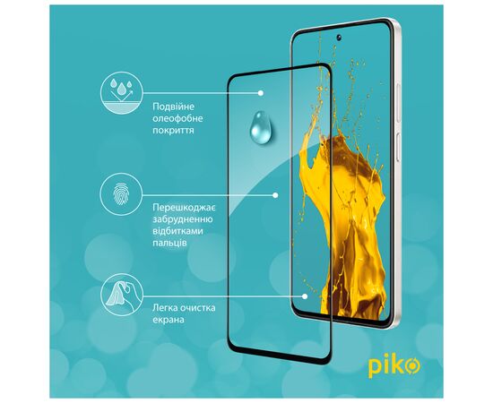 Стекло защитное Piko Full Glue RealMe C55 Black (1283126579752), изображение 4 Стекло защитное Piko Full Glue RealMe C55 Black (1283126579752), изображение 4