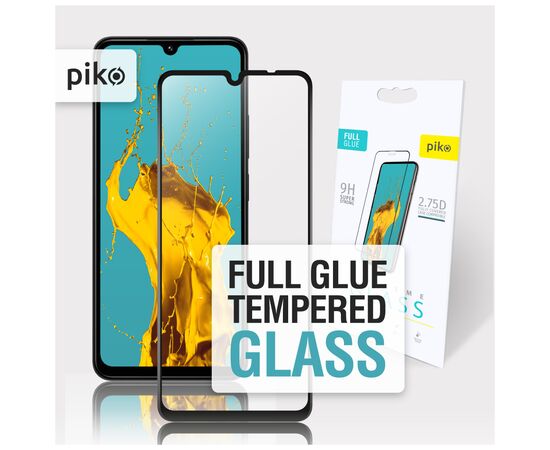 Стекло защитное Piko Full Glue Xiaomi Poco C75 Black (1283126607981), изображение 5 Стекло защитное Piko Full Glue Xiaomi Poco C75 Black (1283126607981), изображение 5