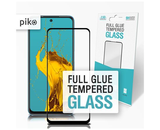 Скло захисне Piko Full Glue Xiaomi Redmi 10 Black (1283126517402)