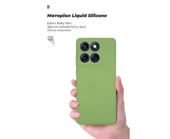 Чехол для мобильного телефона Armorstandart Motorola Edge 60 5G Camera cover Green (ARM85878), изображение 7
