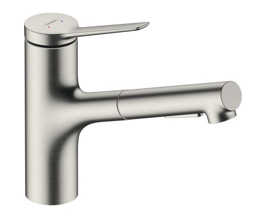 Мойка кухонная Hansgrohe S520-F345 + зміш. Zesis M33 (43356800), изображение 3 Мойка кухонная Hansgrohe S520-F345 + зміш. Zesis M33 (43356800), изображение 3