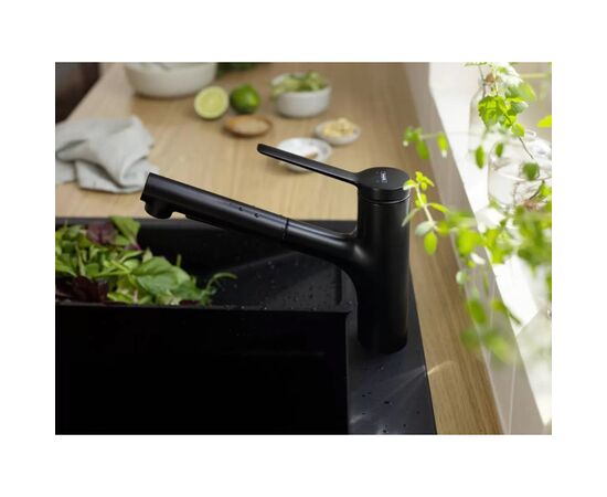 Мойка кухонная Hansgrohe S520-F345 + зміш. Zesis M33 (43356670), изображение 6 Мойка кухонная Hansgrohe S520-F345 + зміш. Zesis M33 (43356670), изображение 6