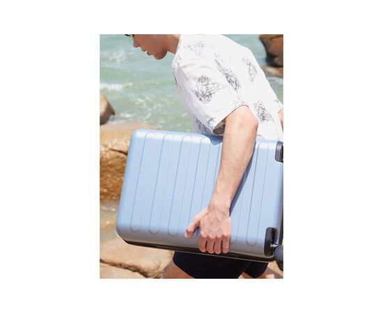 Чемодан Xiaomi RunMi 90 Points suitcase Business Travel Lake Light Blue 20" (Р32019), изображение 5 Чемодан Xiaomi RunMi 90 Points suitcase Business Travel Lake Light Blue 20" (Р32019), изображение 5