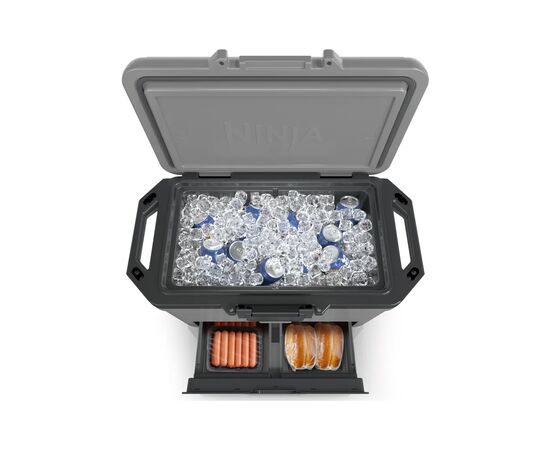 Термобокс Ninja FrostVault 47L Hard Cooler Grey (FB151EUGY), изображение 9 Термобокс Ninja FrostVault 47L Hard Cooler Grey (FB151EUGY), изображение 9
