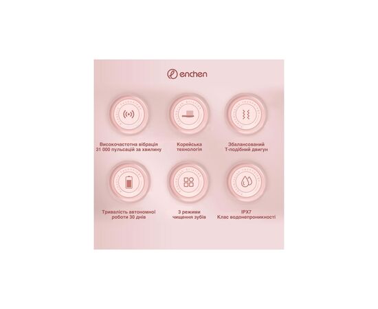Электрическая зубная щетка Xiaomi T501 - pink, изображение 3 Электрическая зубная щетка Xiaomi T501 - pink, изображение 3