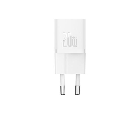 Зарядное устройство Baseus GaN5 Fast Charger USB-C 20W white (CCGN050102), изображение 3 Зарядное устройство Baseus GaN5 Fast Charger USB-C 20W white (CCGN050102), изображение 3