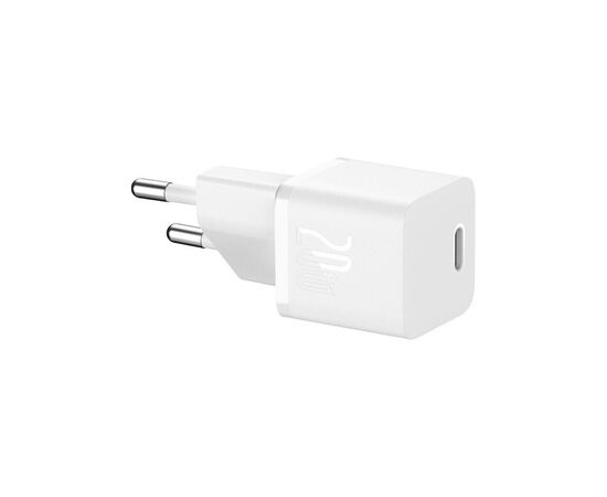 Зарядное устройство Baseus GaN5 Fast Charger USB-C 20W white (CCGN050102), изображение 4 Зарядное устройство Baseus GaN5 Fast Charger USB-C 20W white (CCGN050102), изображение 4