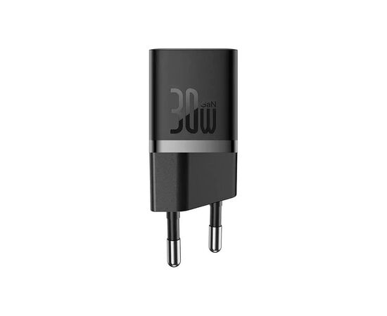 Зарядное устройство Baseus GaN5 Fast Charger USB-C 30W black (CCGN070401), изображение 3 Зарядное устройство Baseus GaN5 Fast Charger USB-C 30W black (CCGN070401), изображение 3