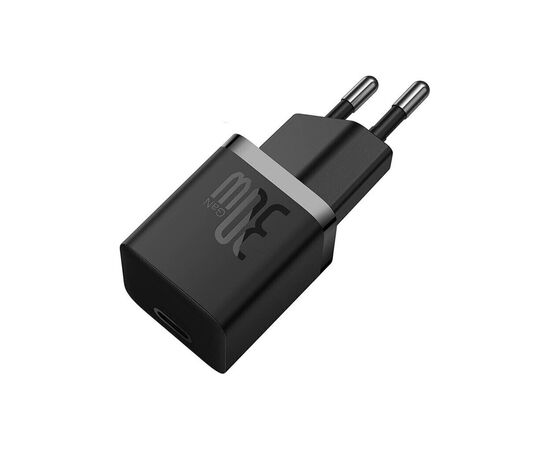 Зарядное устройство Baseus GaN5 Fast Charger USB-C 30W black (CCGN070401), изображение 4 Зарядное устройство Baseus GaN5 Fast Charger USB-C 30W black (CCGN070401), изображение 4