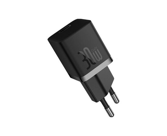 Зарядний пристрій Baseus GaN5 Fast Charger USB-C 30W black (CCGN070401)