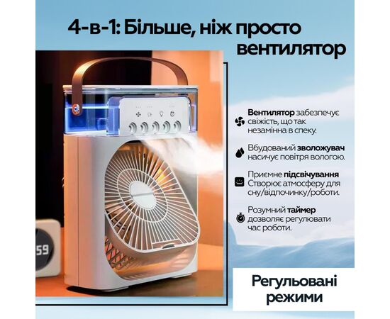 Вентилятор XoKo Mini Cooling Fan F1000 (XK-MC-F1000), изображение 4 Вентилятор XoKo Mini Cooling Fan F1000 (XK-MC-F1000), изображение 4