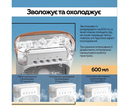 Вентилятор XoKo Mini Cooling Fan F1000 (XK-MC-F1000), изображение 6 Вентилятор XoKo Mini Cooling Fan F1000 (XK-MC-F1000), изображение 6