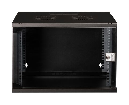 Шкаф настенный Digitus SOHO PRO 7U 19" 540x400, black (DN-49203), изображение 5 Шкаф настенный Digitus SOHO PRO 7U 19" 540x400, black (DN-49203), изображение 5