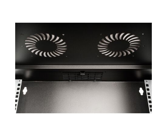 Шкаф настенный Digitus SOHO PRO 7U 19" 540x400, black (DN-49203), изображение 6 Шкаф настенный Digitus SOHO PRO 7U 19" 540x400, black (DN-49203), изображение 6