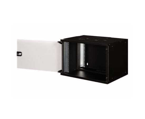 Шкаф настенный Digitus SOHO PRO 7U 19" 540x400, black (DN-49203), изображение 9 Шкаф настенный Digitus SOHO PRO 7U 19" 540x400, black (DN-49203), изображение 9