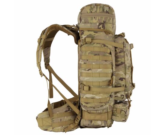 Рюкзак туристический 2E 90L, LargeCap, Molle, камуфляж (2E-TACTLARGBKP-90L-CP), изображение 4 Рюкзак туристический 2E 90L, LargeCap, Molle, камуфляж (2E-TACTLARGBKP-90L-CP), изображение 4