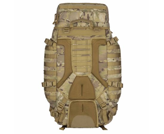 Рюкзак туристический 2E 90L, LargeCap, Molle, камуфляж (2E-TACTLARGBKP-90L-CP), изображение 6 Рюкзак туристический 2E 90L, LargeCap, Molle, камуфляж (2E-TACTLARGBKP-90L-CP), изображение 6