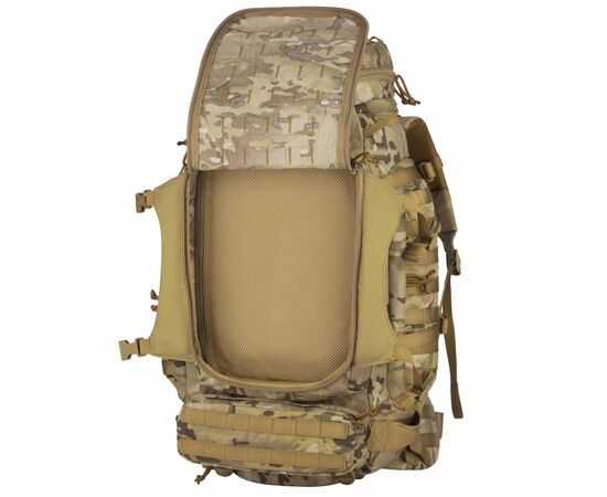 Рюкзак туристический 2E 90L, LargeCap, Molle, камуфляж (2E-TACTLARGBKP-90L-CP), изображение 7 Рюкзак туристический 2E 90L, LargeCap, Molle, камуфляж (2E-TACTLARGBKP-90L-CP), изображение 7