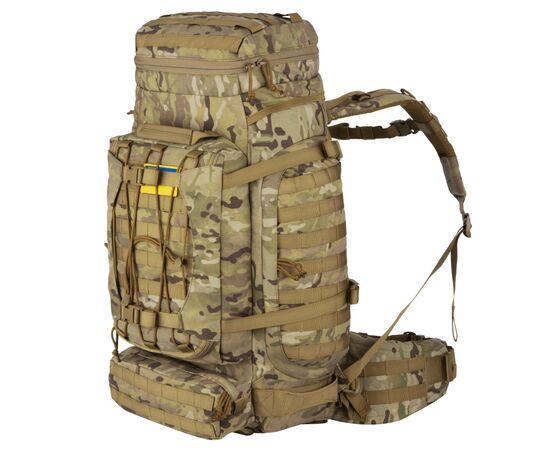 Рюкзак туристический 2E 90L, LargeCap, Molle, камуфляж (2E-TACTLARGBKP-90L-CP)