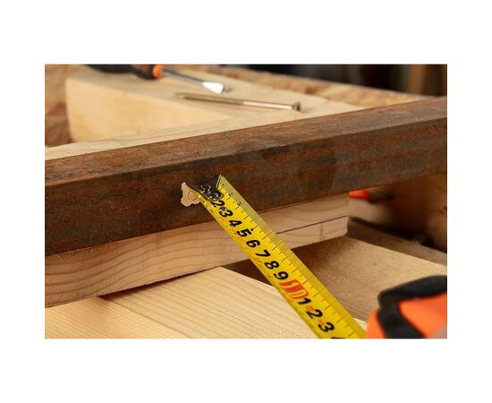 Рулетка Neo Tools 5мx25мм, с фиксатором сматывания, магнит (67-233), изображение 3 Рулетка Neo Tools 5мx25мм, с фиксатором сматывания, магнит (67-233), изображение 3