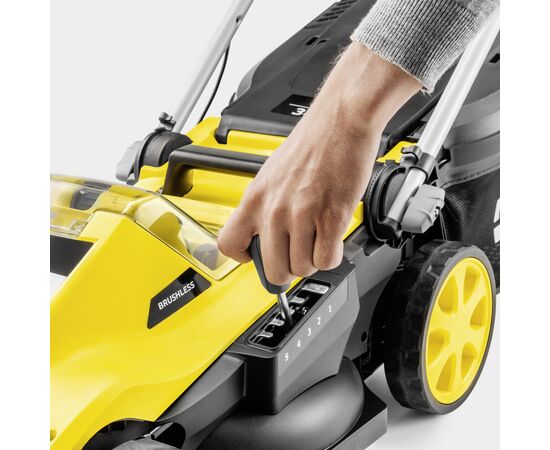 Газонокосилка Karcher LMO 34-18 Dual 18V, 34см, 25-60мм (1.445-411.0), изображение 3 Газонокосилка Karcher LMO 34-18 Dual 18V, 34см, 25-60мм (1.445-411.0), изображение 3
