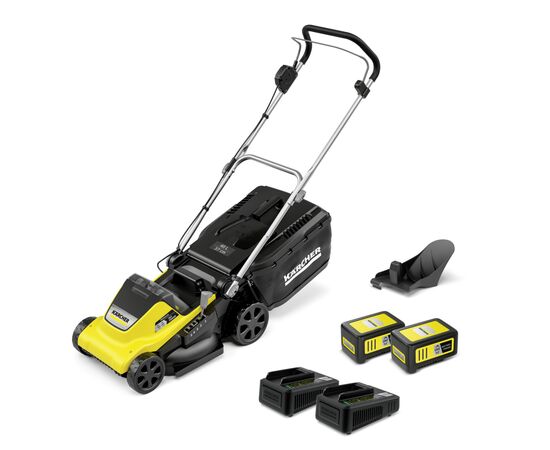 Газонокосилка Karcher LMO 4-18 Dual 18V, акб 1х5А·год 37см, 25-65мм (1.445-421.0)
