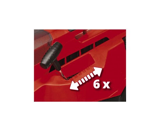 Газонокосилка Einhell PXC GE-CM 36/37 Li 36V(18+18), 37см, 45л, 25-75мм (без АКБ и ЗУ) (3413172), изображение 8