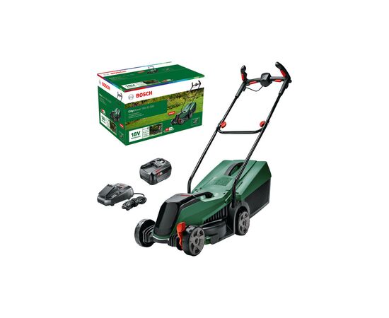 Газонокосарка Bosch CityMower 18V-32-300 18V, 4Ah, 34см, 31л, 30-60мм 9.4кг (0.600.8B9.A07)