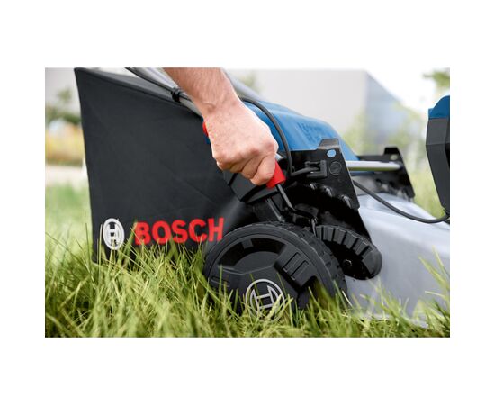 Газонокосилка Bosch GRA 18V2-460 18V, 46см, 60л, 30-70мм, 23кг (без АКБ и ЗУ) (0.600.8C8.000), изображение 3 Газонокосилка Bosch GRA 18V2-460 18V, 46см, 60л, 30-70мм, 23кг (без АКБ и ЗУ) (0.600.8C8.000), изображение 3