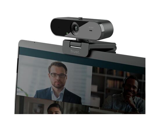 Веб-камера Trust Taxon QHD Webcam Eco Black (24733), изображение 4 Веб-камера Trust Taxon QHD Webcam Eco Black (24733), изображение 4