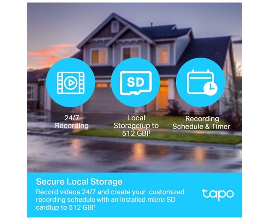 Камера видеонаблюдения TP-Link TAPO-C500, изображение 8 Камера видеонаблюдения TP-Link TAPO-C500, изображение 8