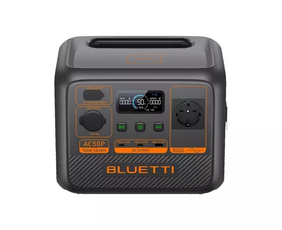Зарядная станция BLUETTI PowerOak AC50P 700W (AC50P), изображение 2 Зарядная станция BLUETTI PowerOak AC50P 700W (AC50P), изображение 2