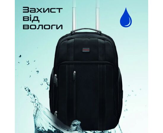 Рюкзак для ноутбука Promate 18" Rover-TR black (crampack-tr.black), изображение 9 Рюкзак для ноутбука Promate 18" Rover-TR black (crampack-tr.black), изображение 9