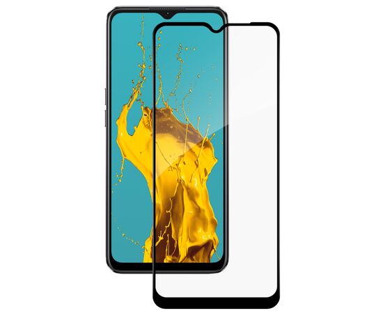 Скло захисне Piko Full Glue Oppo A77S Black (1283126576812)