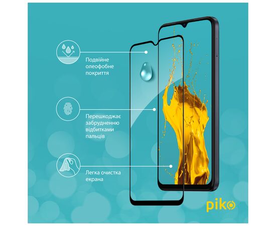 Стекло защитное Piko Full Glue Tecno Spark 9 Pro Black (1283126547348), изображение 4