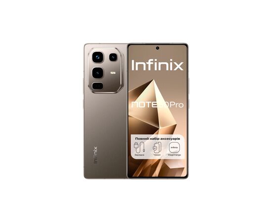 Мобильный телефон Infinix Note 50 Pro 12/256Gb Titanium Grey (4894947068324)