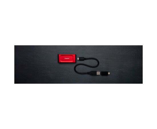 Накопитель SSD USB Type-C 2TB XS1000 Kingston (SXS1000R/2000GA), изображение 7 Накопитель SSD USB Type-C 2TB XS1000 Kingston (SXS1000R/2000GA), изображение 7