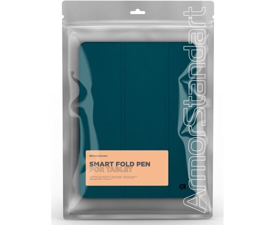 Чохол до планшета Armorstandart Smart Fold Pen Lenovo Tab K11 Plus Pine Green (ARM84126), зображення 8 Чохол до планшета Armorstandart Smart Fold Pen Lenovo Tab K11 Plus Pine Green (ARM84126), зображення 8