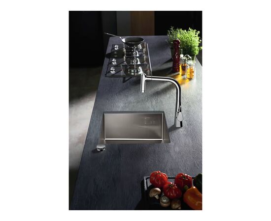 Мойка кухонная Hansgrohe Combi S71 (43301801), изображение 2 Мойка кухонная Hansgrohe Combi S71 (43301801), изображение 2