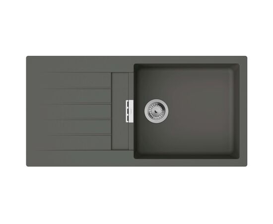 Мойка кухонная Hansgrohe S520-F480 + зміш. Focus M41 (43358400), изображение 2 Мойка кухонная Hansgrohe S520-F480 + зміш. Focus M41 (43358400), изображение 2
