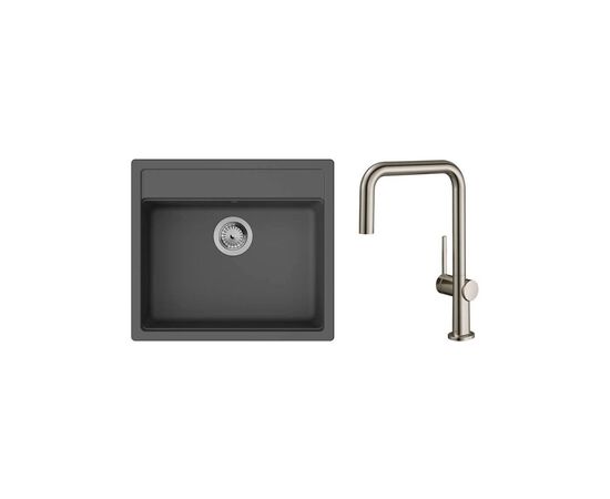 Мойка кухонная Hansgrohe S520-F510 + зміш. Talis M54 (43359800)