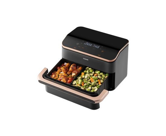 Мультипечь Cosori Dual Blaze Twinfry 10-Litre CAF-TF101S-AEUR, изображение 3 Мультипечь Cosori Dual Blaze Twinfry 10-Litre CAF-TF101S-AEUR, изображение 3