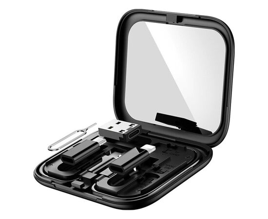 Дата кабель USB charging cable set Treasure box U114 black HOCO (6931474790750), изображение 2 Дата кабель USB charging cable set Treasure box U114 black HOCO (6931474790750), изображение 2