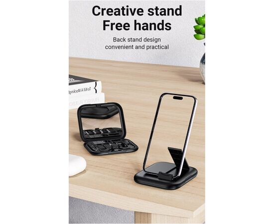 Дата кабель USB charging cable set Treasure box U114 black HOCO (6931474790750), изображение 9 Дата кабель USB charging cable set Treasure box U114 black HOCO (6931474790750), изображение 9