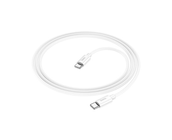 Дата кабель USB-C to USB-C 1.0m Magic silicone PD 60W X87 white HOCO (6931474783264), изображение 4 Дата кабель USB-C to USB-C 1.0m Magic silicone PD 60W X87 white HOCO (6931474783264), изображение 4