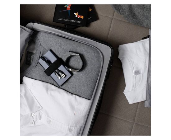 Чемодан Xiaomi RunMi 90 Points suitcase Business Travel Titanium Gray 20" (Р32020), изображение 6 Чемодан Xiaomi RunMi 90 Points suitcase Business Travel Titanium Gray 20" (Р32020), изображение 6